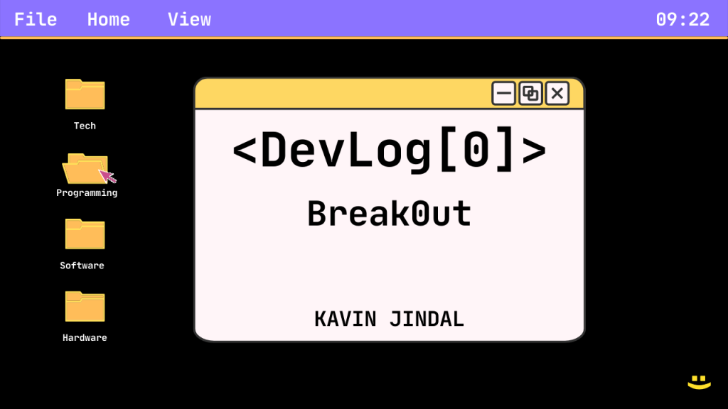 Devlog[0] – Breakout